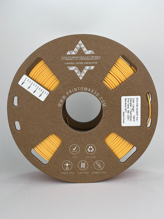 Bobine filament 3D PLA Silk Liangjin 1kg pour imprimante 1.75mm