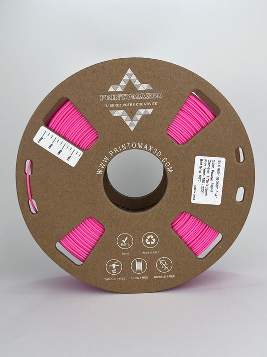 Bobine filament 3D PLA Silk Powder 1kg pour imprimante 1.75mm