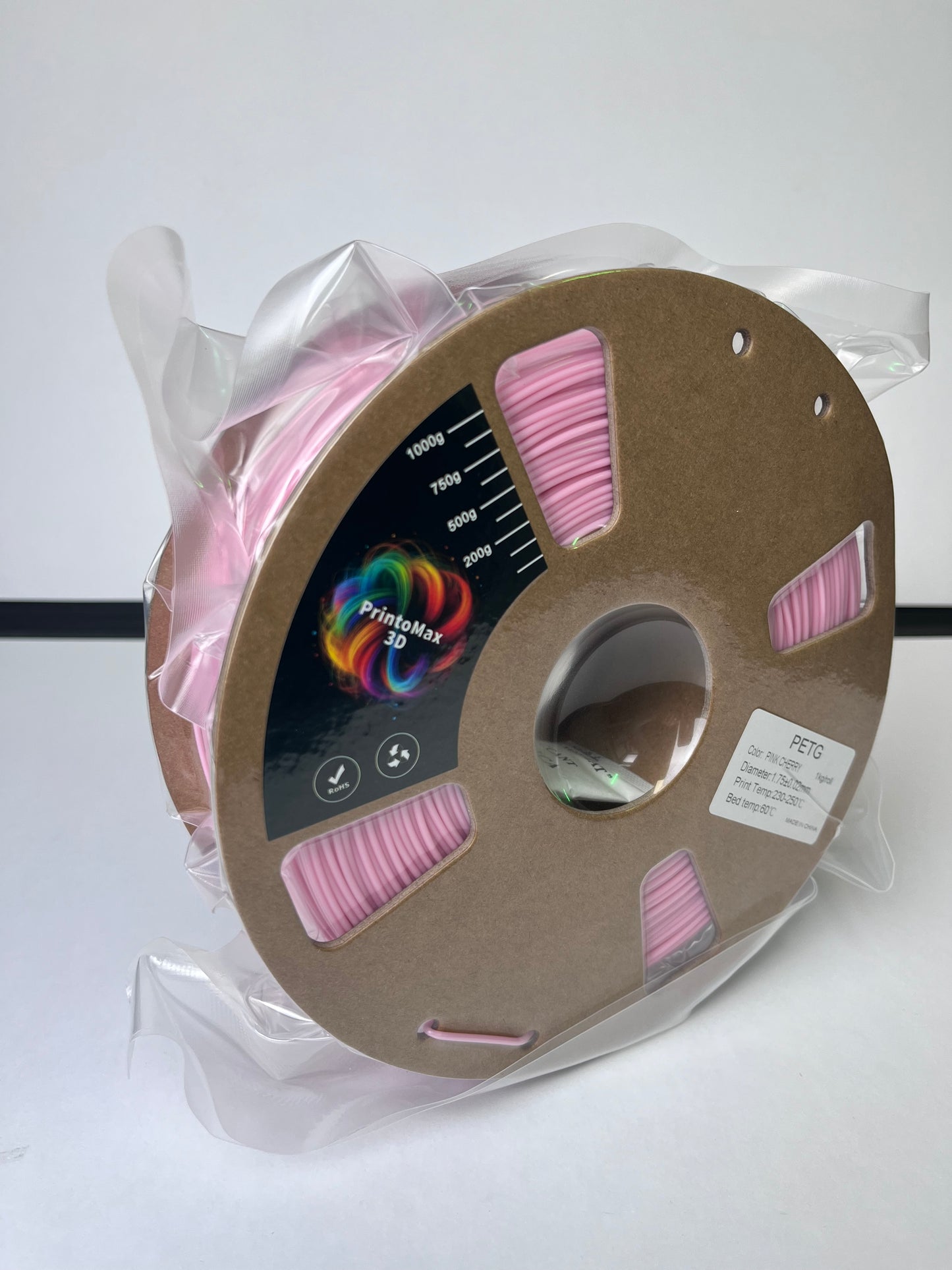 Filament 3D PETG - PINK CHERRY - 1.75mm - 1Kg