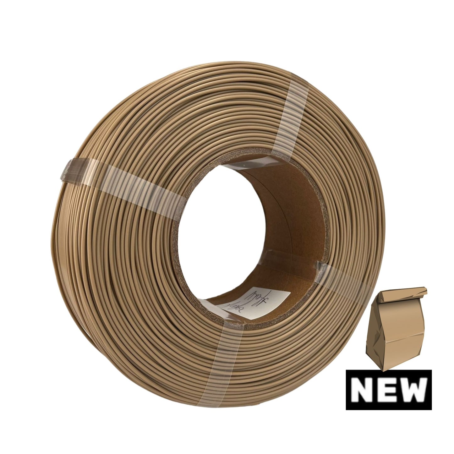 Filament 3D PLA+ PRO - PAPER KRAFT - 1.75mm - 1Kg - Refill