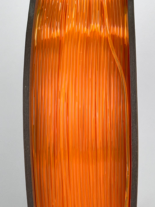 Filament 3D TPU 95A - TRANSPARENT ORANGE - 1.75mm - 1 Kg