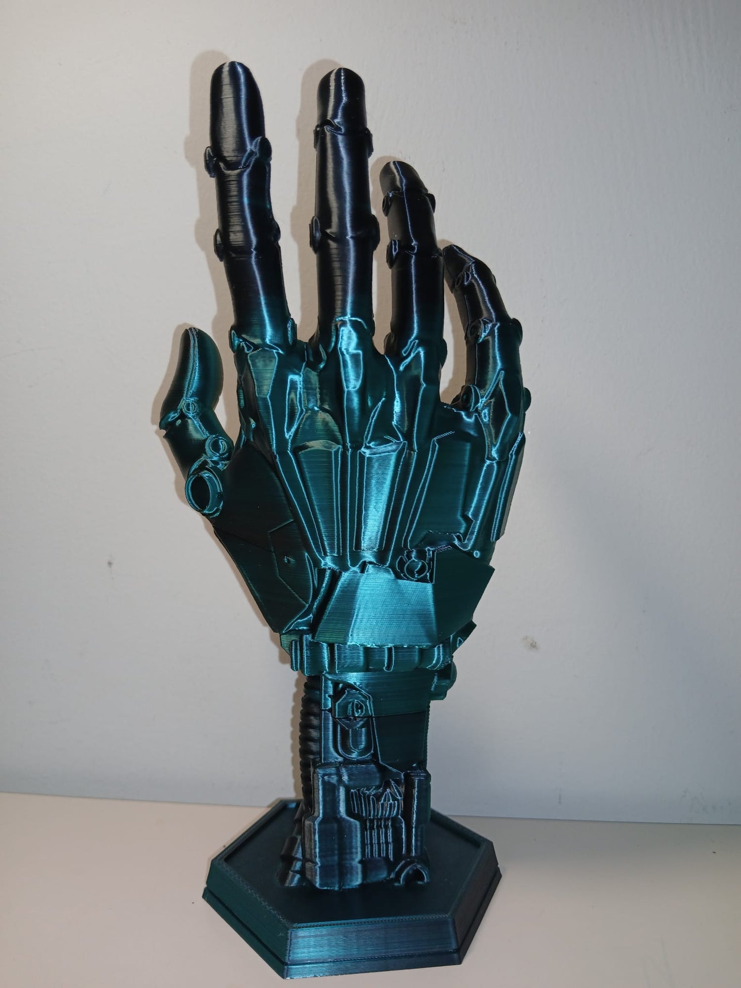 PLA+ SILK DUAL COLOR DARK GREEN / BLACK