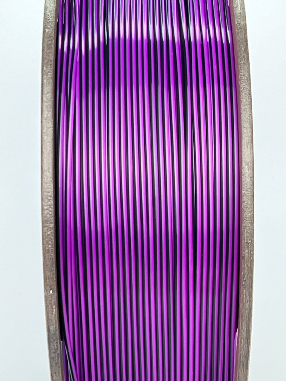 Bobine filament 3D PLA Silk Dualcolor Black/Purple 1kg pour imprimante 1.75mm