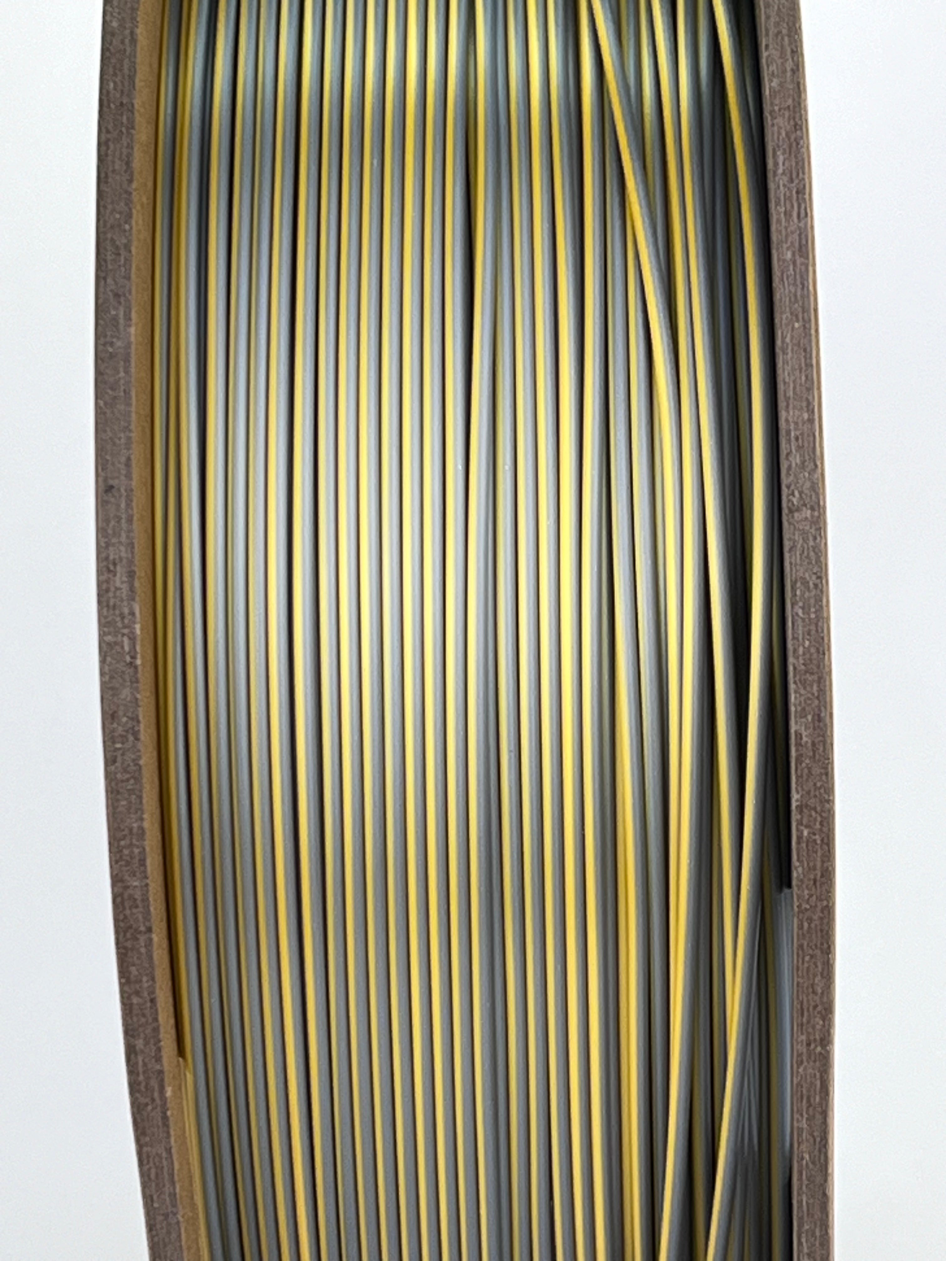 Bobine filament 3D PLA Silk Dualcolor Gold/Silver 1kg pour imprimante 1.75mm