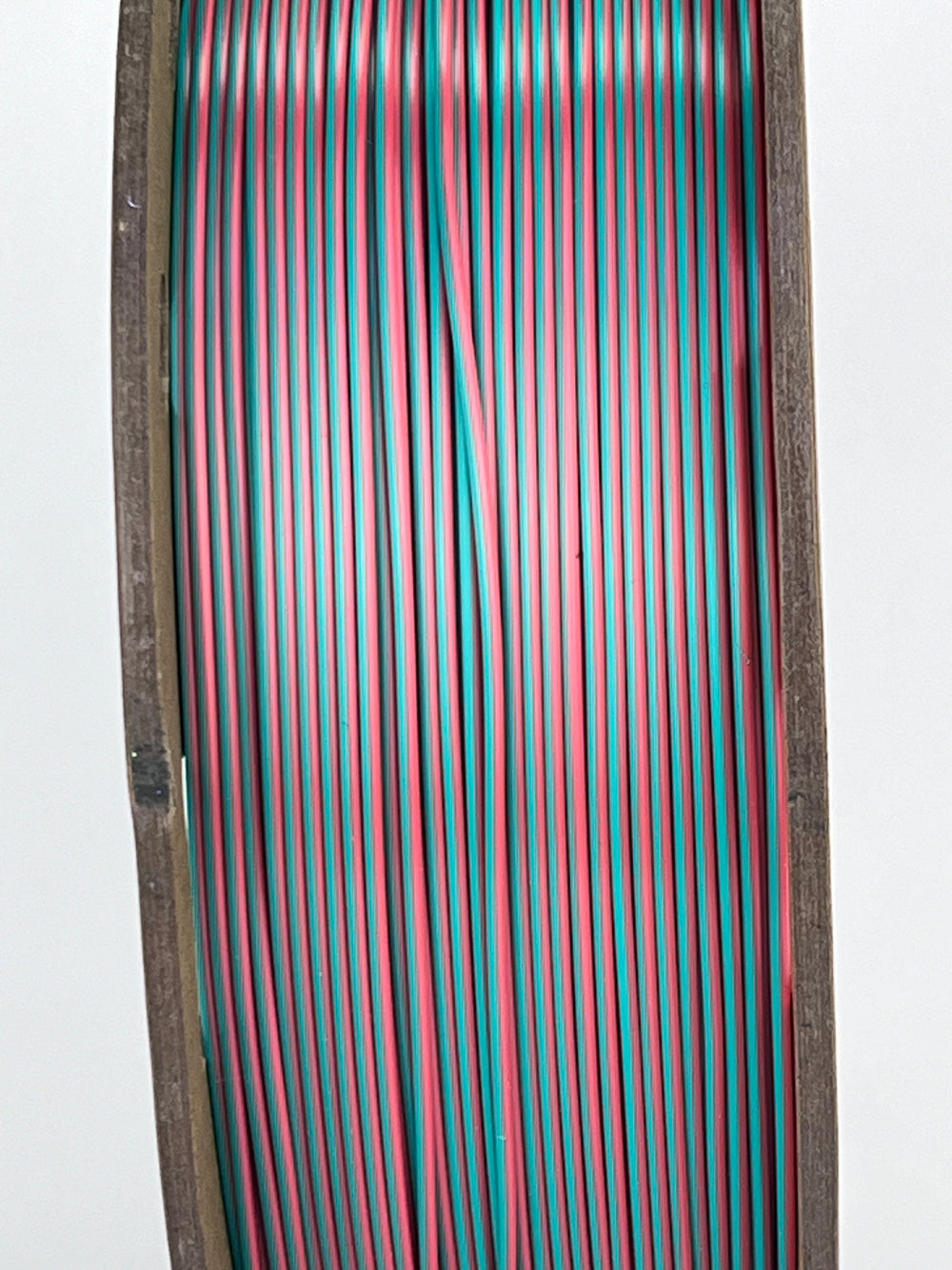 Bobine filament 3D PLA Silk Dualcolor Orange Red/Water Blue 1kg pour imprimante 1.75mm