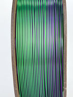 Bobine filament 3D PLA Silk Dualcolor Purple/Green 1kg pour imprimante 1.75mm