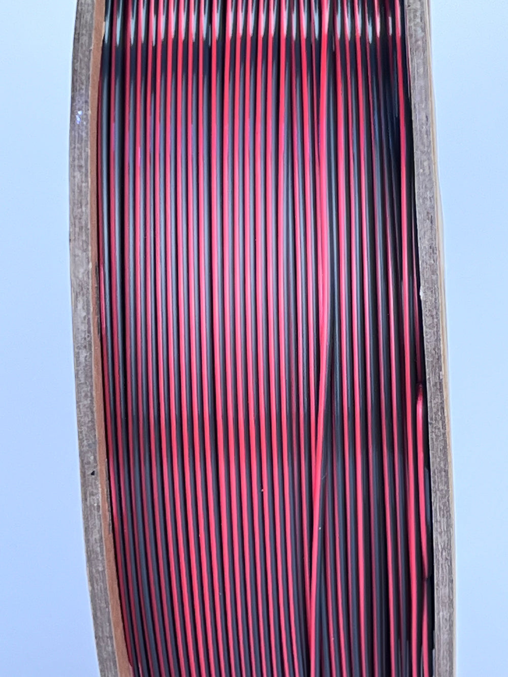 Bobine filament 3D PLA Silk Dualcolor Red/Black 1kg pour imprimante 1.75mm