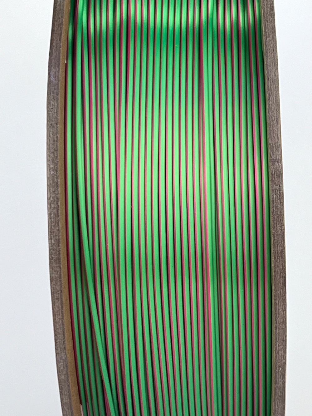 Bobine filament 3D PLA Silk Dualcolor Red/Green 1kg pour imprimante 1.75mm