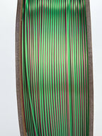 Bobine filament 3D PLA Silk Dualcolor Red/Green 1kg pour imprimante 1.75mm