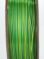 Bobine filament 3D PLA Silk Dualcolor Yellow/Green 1kg pour imprimante 1.75mm