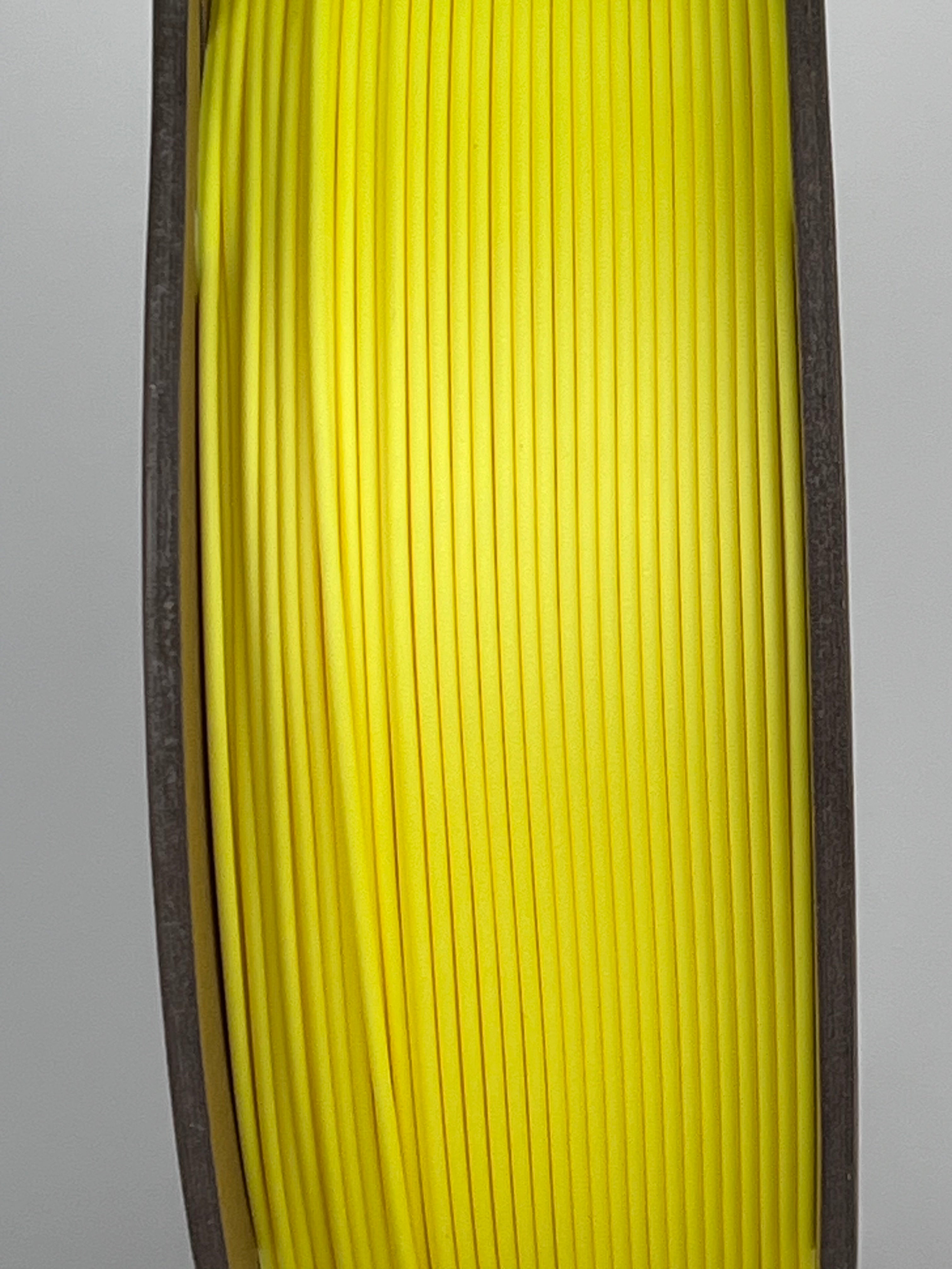 Bobine filament 3D PLA Silk Jaune 1kg pour imprimante 1.75mm