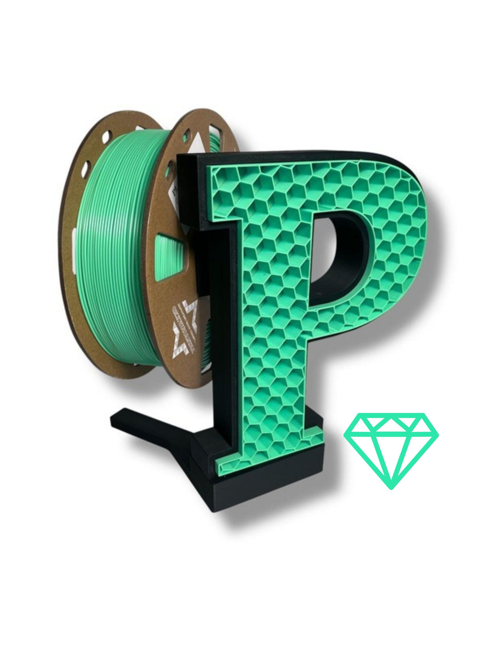 Filament 3D PLA+ PRO - LIGHT GREEN - 1.75mm - 1Kg