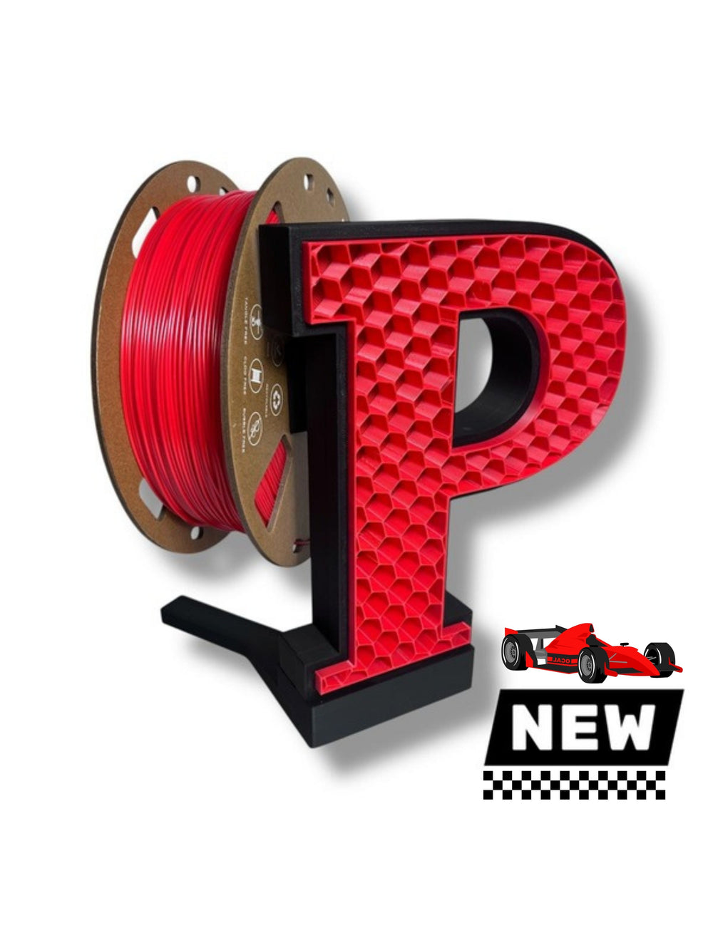 Filament 3D PLA+ PRO - RED RACING - 1.75mm - 1Kg