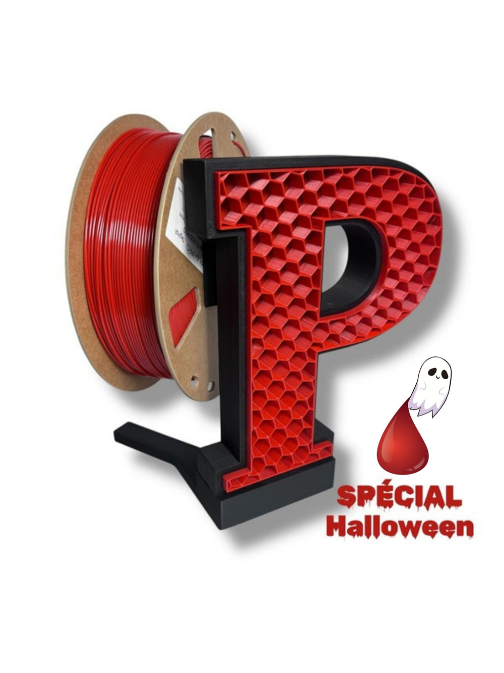 Filament 3D PLA+ PRO - BLOOD RED - 1.75mm - 1Kg