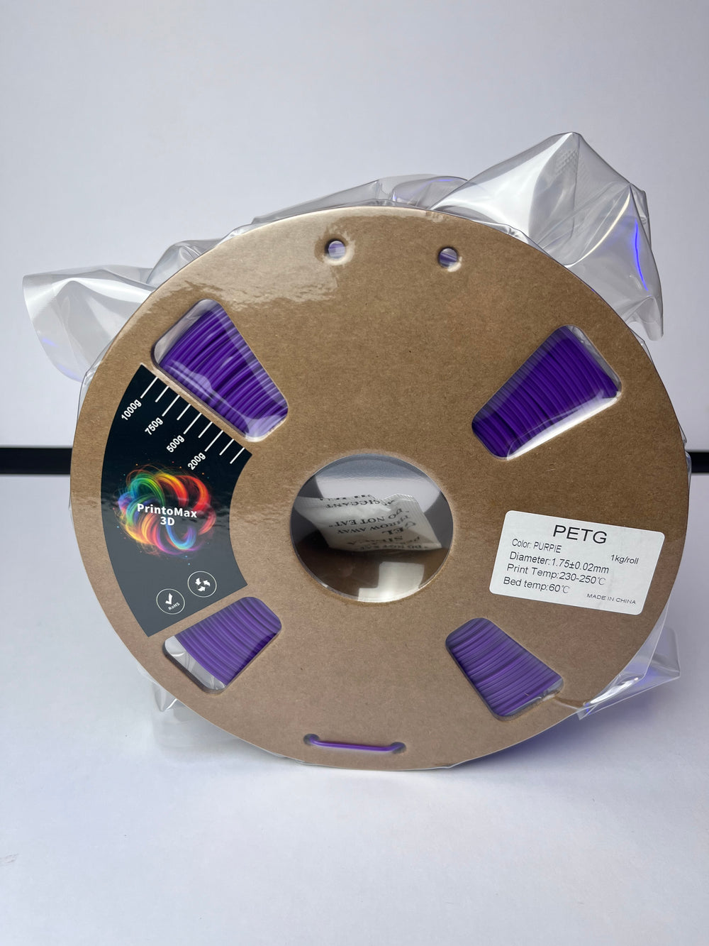 Filament 3D PETG - PURPLE - 1.75mm - 1Kg