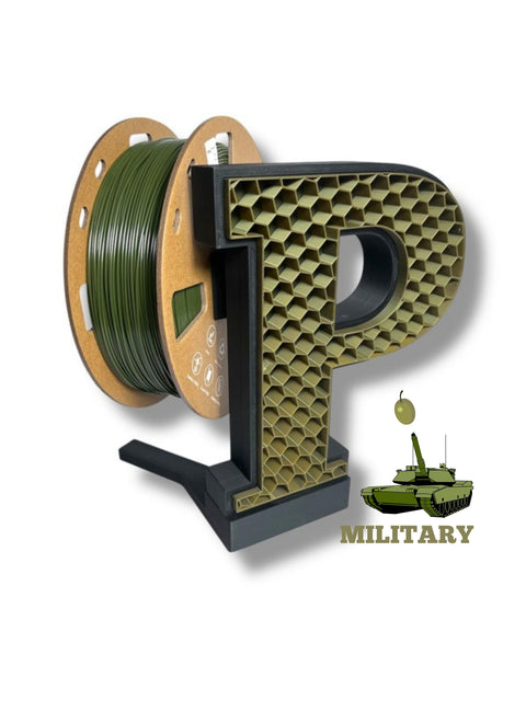 Filament 3D PLA+ PRO  - ARMY GREEN - 1.75mm - 1Kg