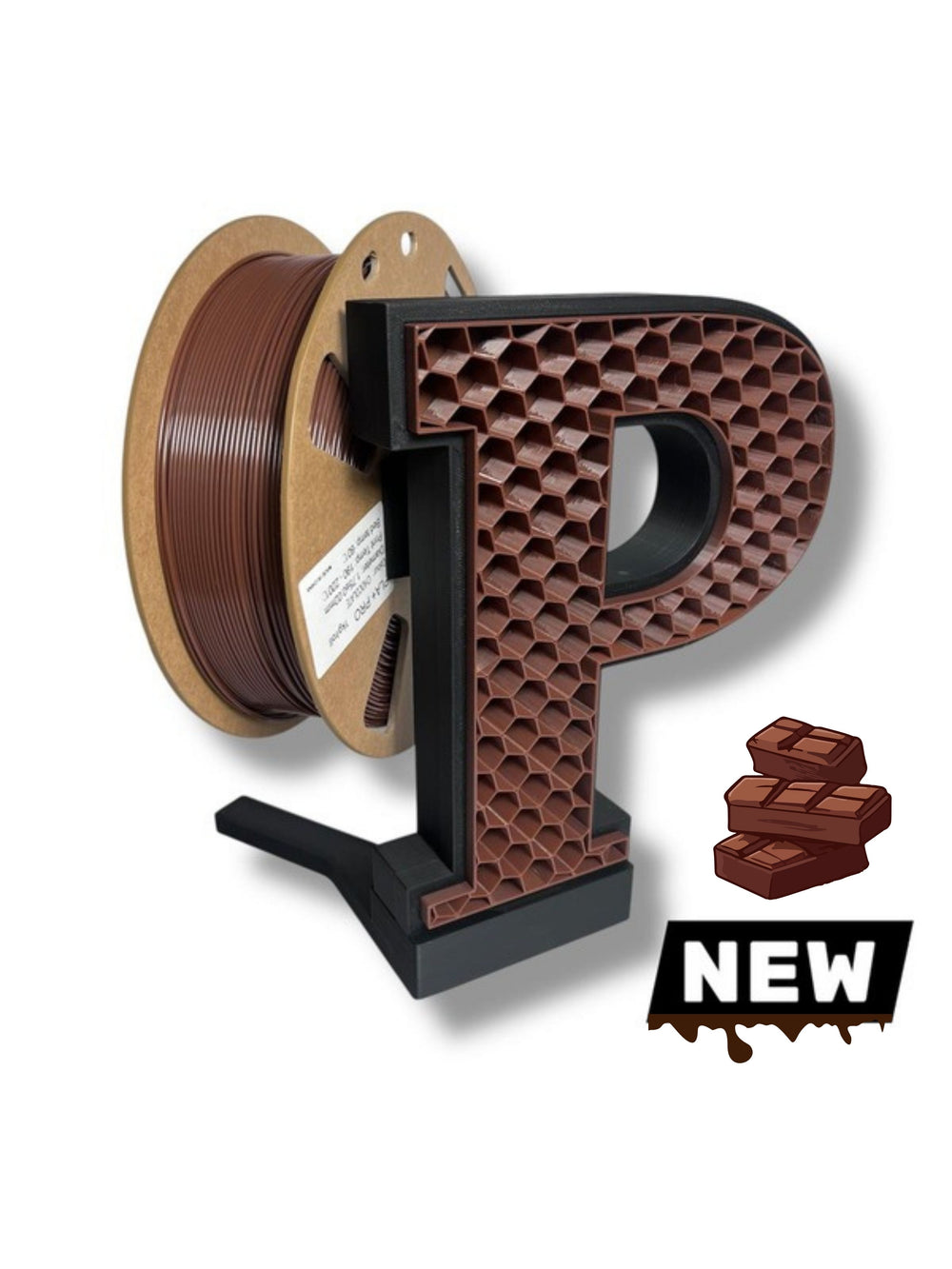 Filament 3D PLA+ PRO - CHOCOLATE - 1.75mm - 1Kg