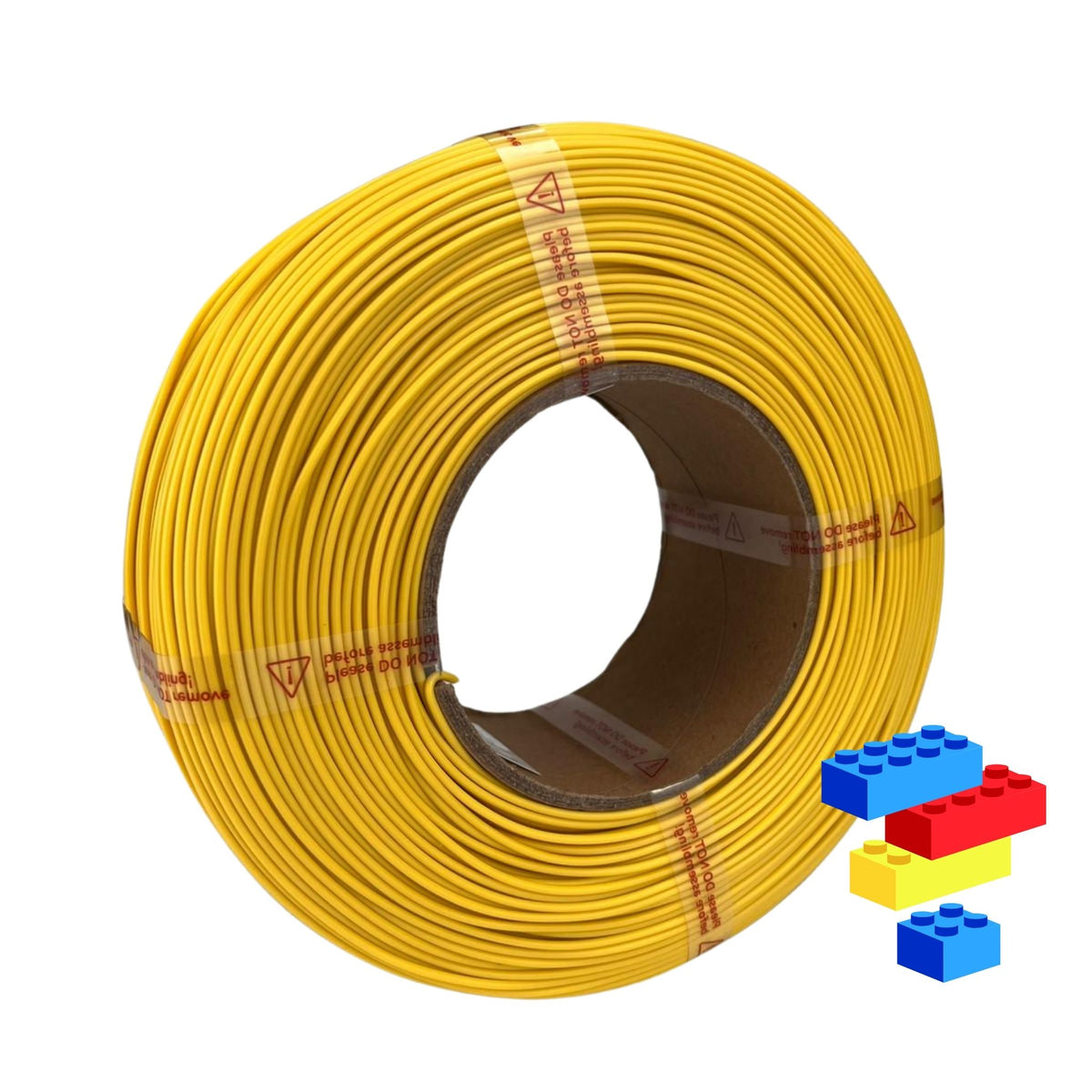 Filament 3D PLA+ PRO - YELLOW BRICK - 1.75mm - 1Kg - Refill