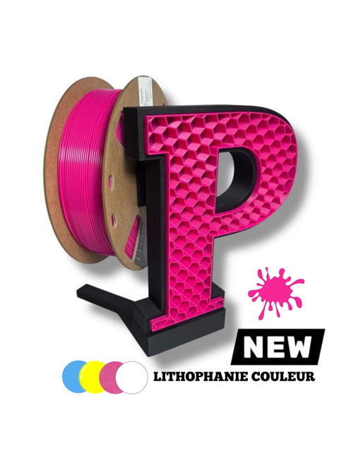 Filament 3D PLA+ PRO - MAGENTA - 1.75mm - 1Kg