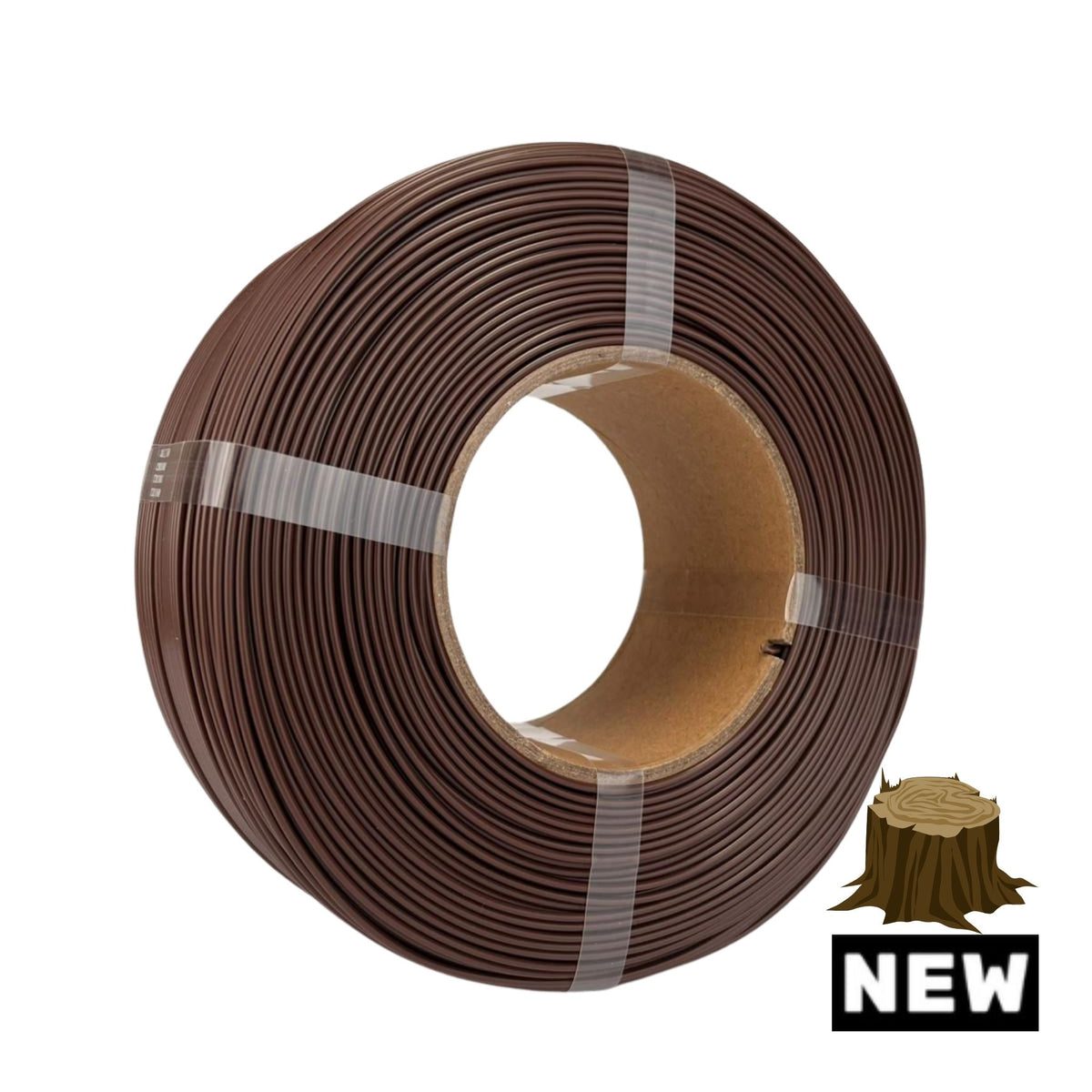 Filament 3D PLA+ PRO - WALNUT WOOD (Noyer) - 1.75mm - 1Kg - Refill