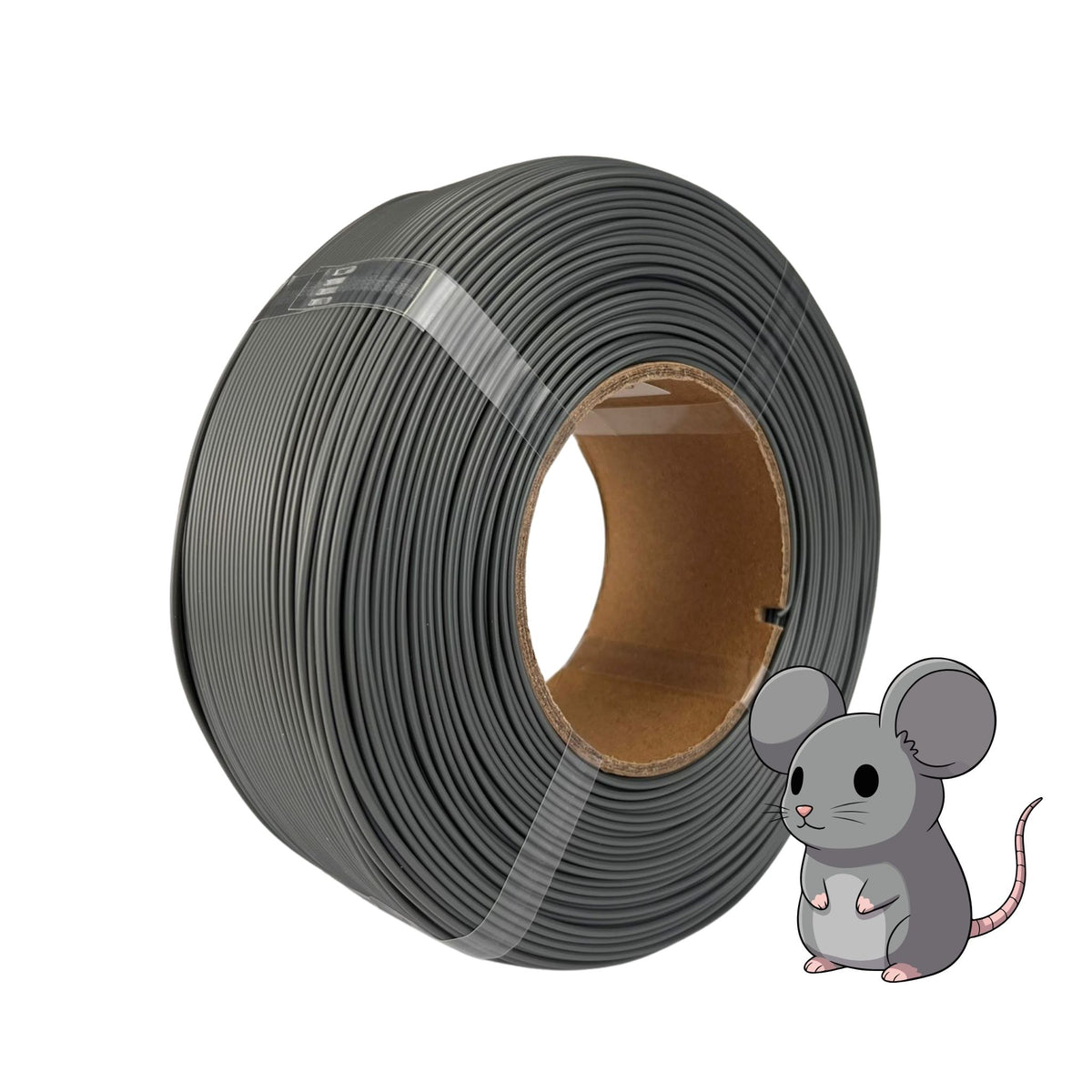 Filament 3D PLA+ PRO - DULL GREY - 1.75mm - 1Kg - Refill