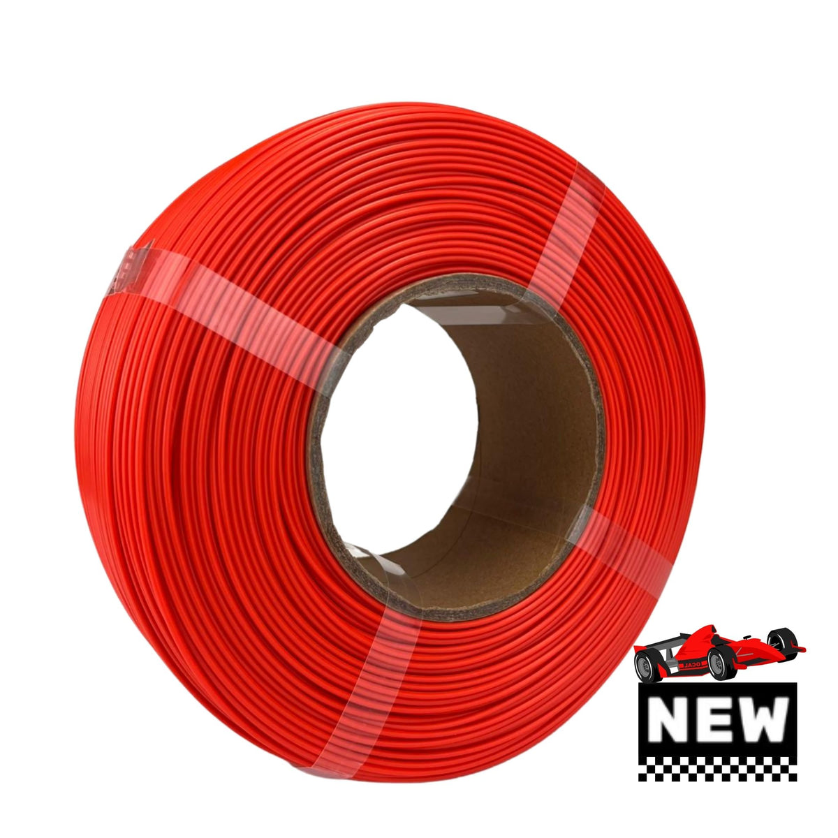 Filament 3D PLA+ PRO - RED RACING - 1.75mm - 1Kg - Refill