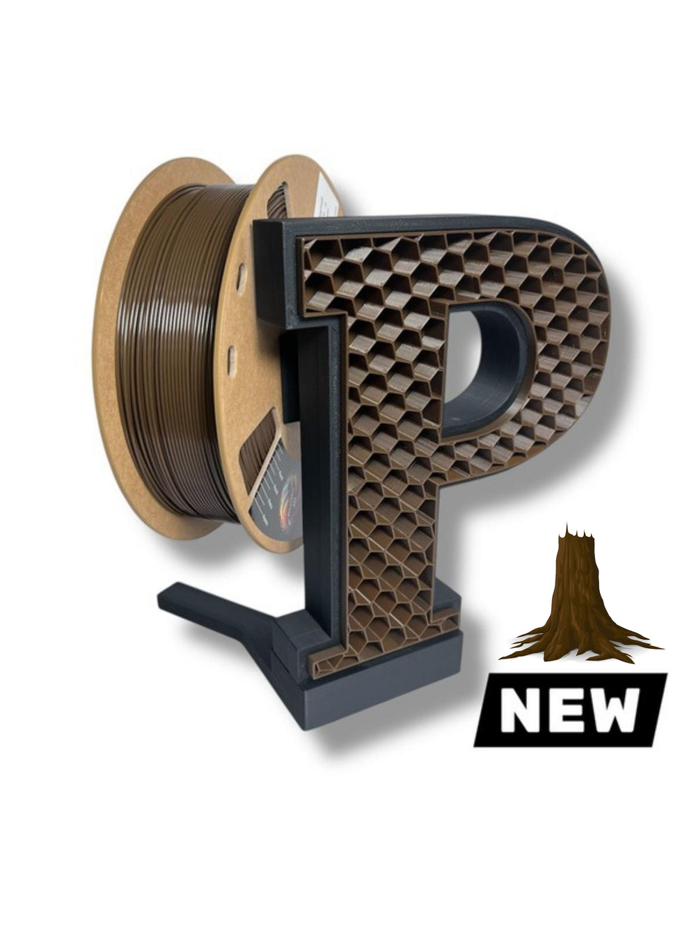 Filament 3D PLA+ PRO - DARK BROWN [1] - 1.75mm - 1Kg