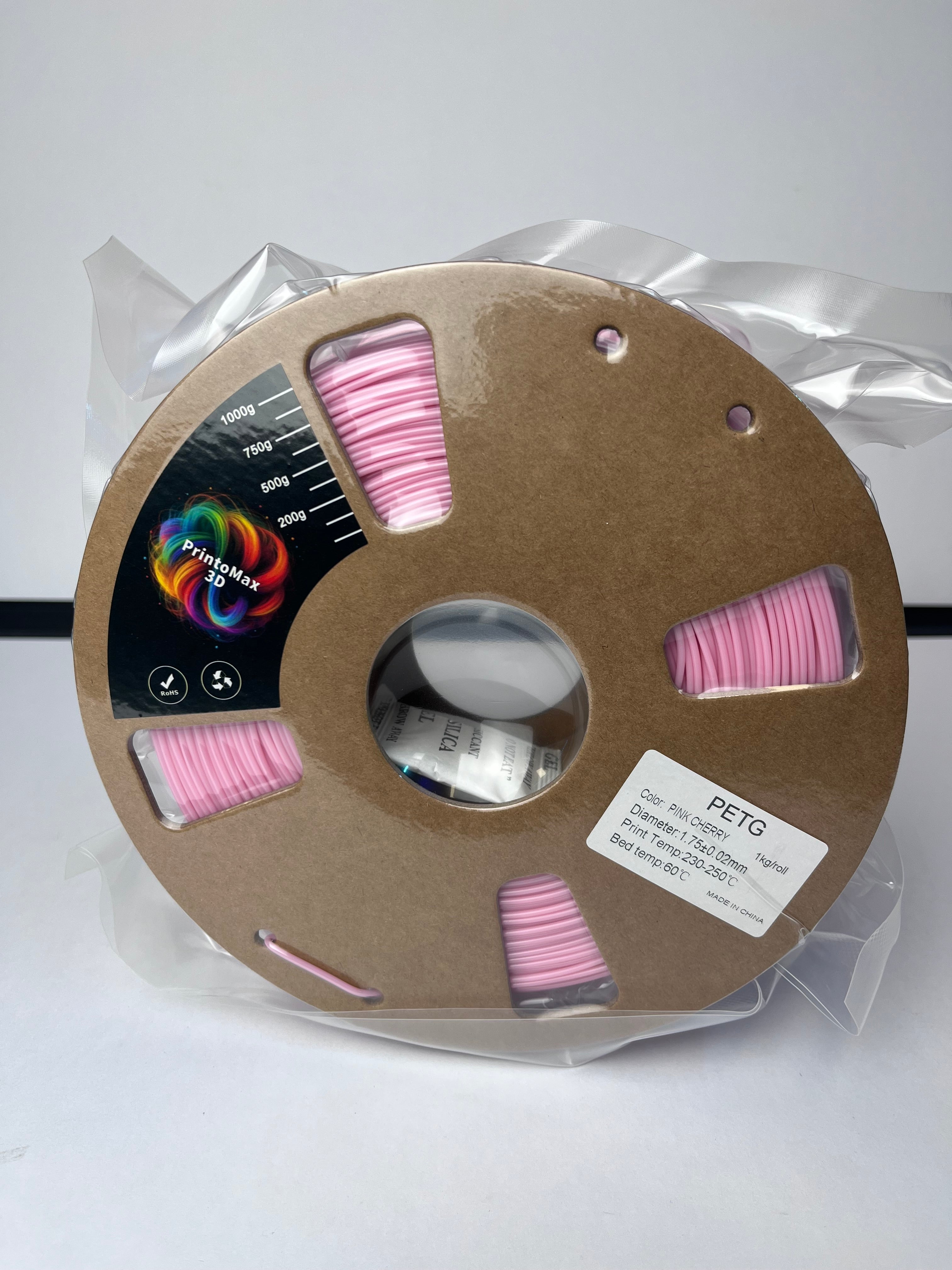 PrintoMax 3D PrintoMax 3D - PETG - PETG Pink Cherry - 1.75 mm - 1 kg