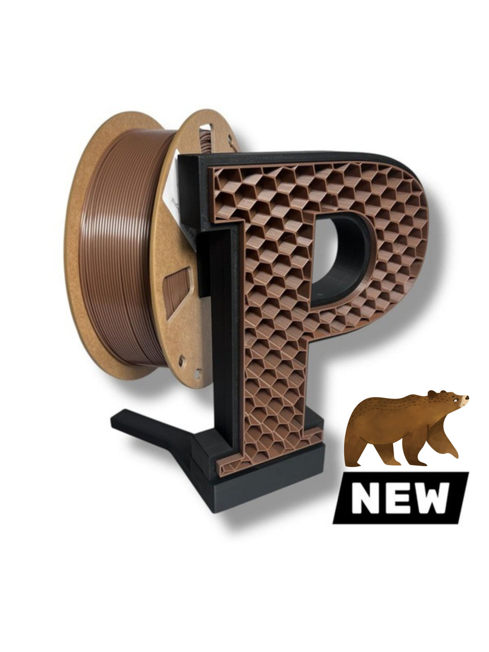 Filament 3D PLA+ PRO - BROWN - 1.75mm - 1Kg