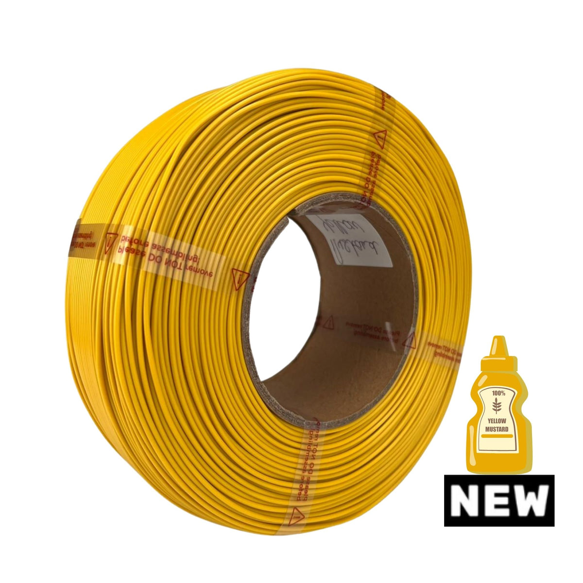 Filament 3D PLA+ PRO - MOUTARDE - 1.75mm - 1Kg - Refill