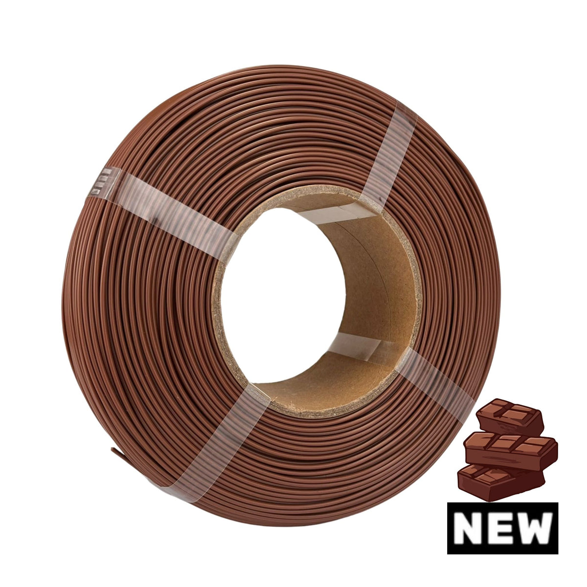 Filament 3D PLA+ PRO - CHOCOLATE - 1.75mm - 1Kg - Refill