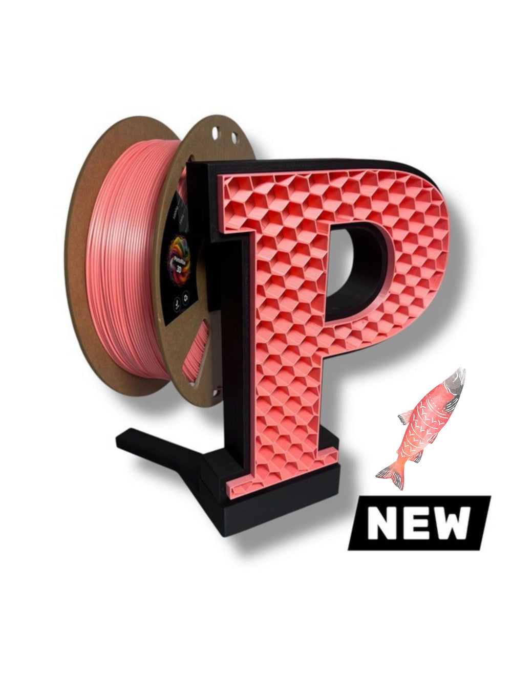 Filament 3D PLA+ PRO - SAUMON - 1.75mm - 1Kg