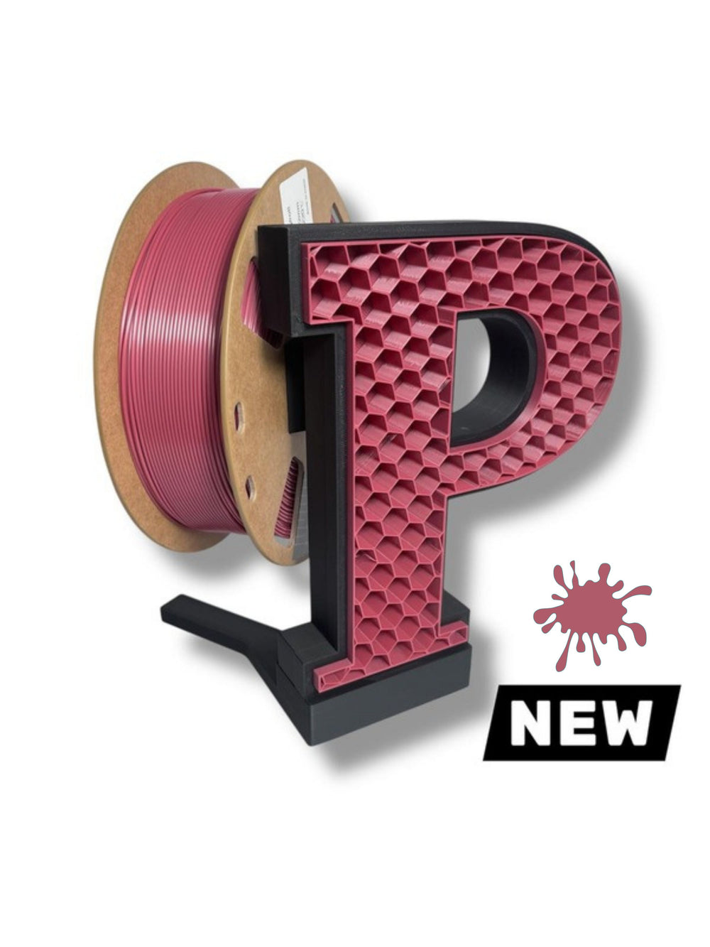 Filament 3D PLA+ PRO - EARTH RED - 1.75mm - 1KG