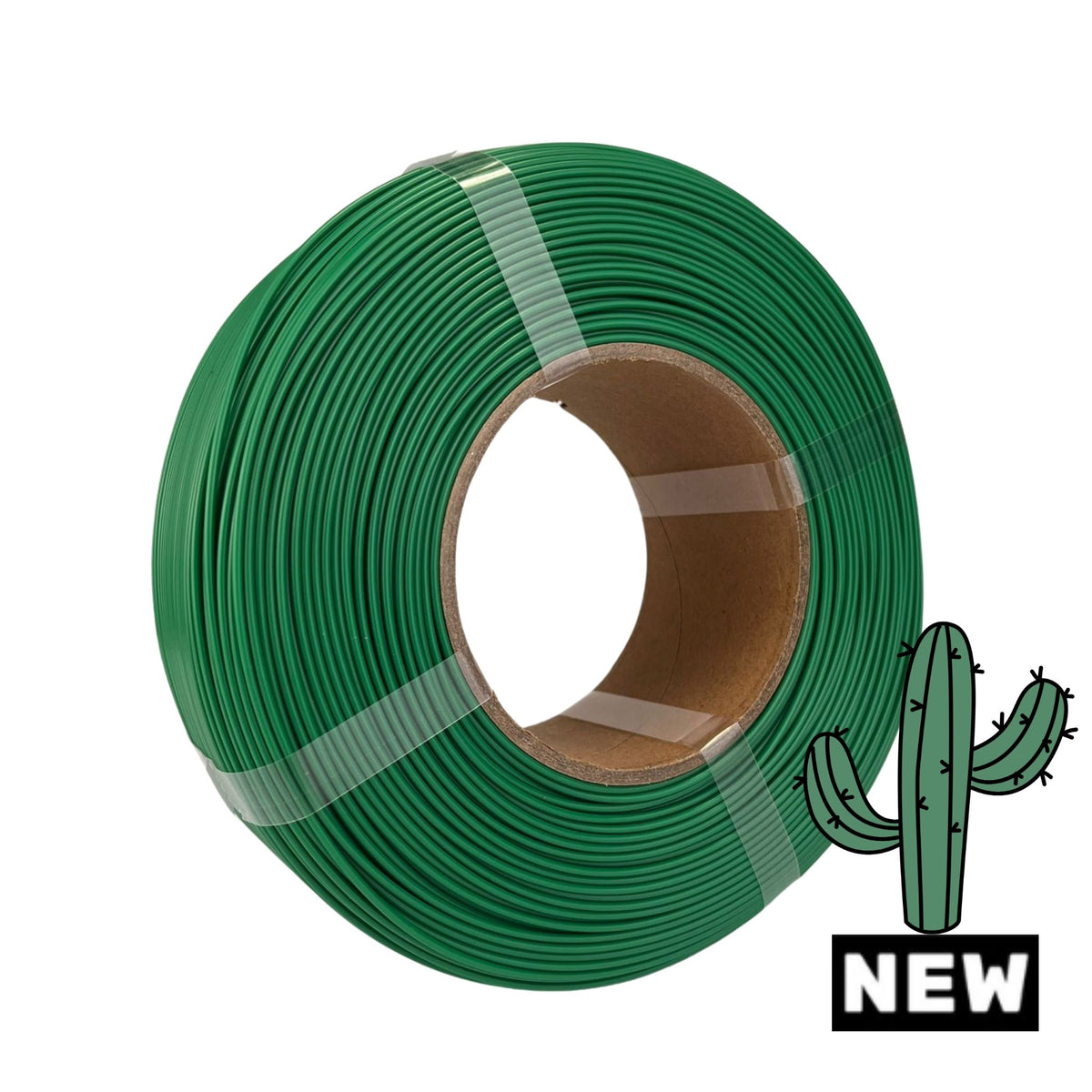 Filament 3D PLA+ PRO - CACTUS GREEN - 1.75mm - 1Kg - Refill