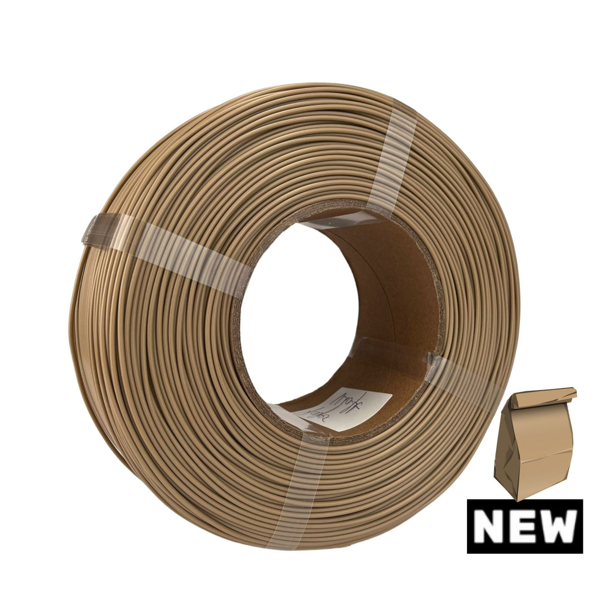 Filament 3D PLA+ PRO - PAPER KRAFT - 1.75mm - 1Kg - Refill
