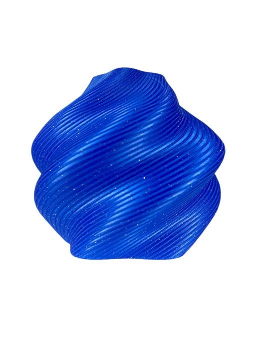 Filament 3D PLA+ PAILLETTÉ - BLUE - 1.75mm - 1Kg