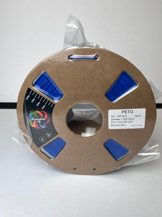 Filament 3D PETG - DARK BLUE - 1.75mm - 1Kg