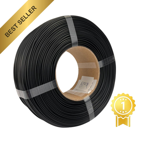 Filament 3D PLA+ PRO - BLACK - 1.75mm - 1Kg - Refill