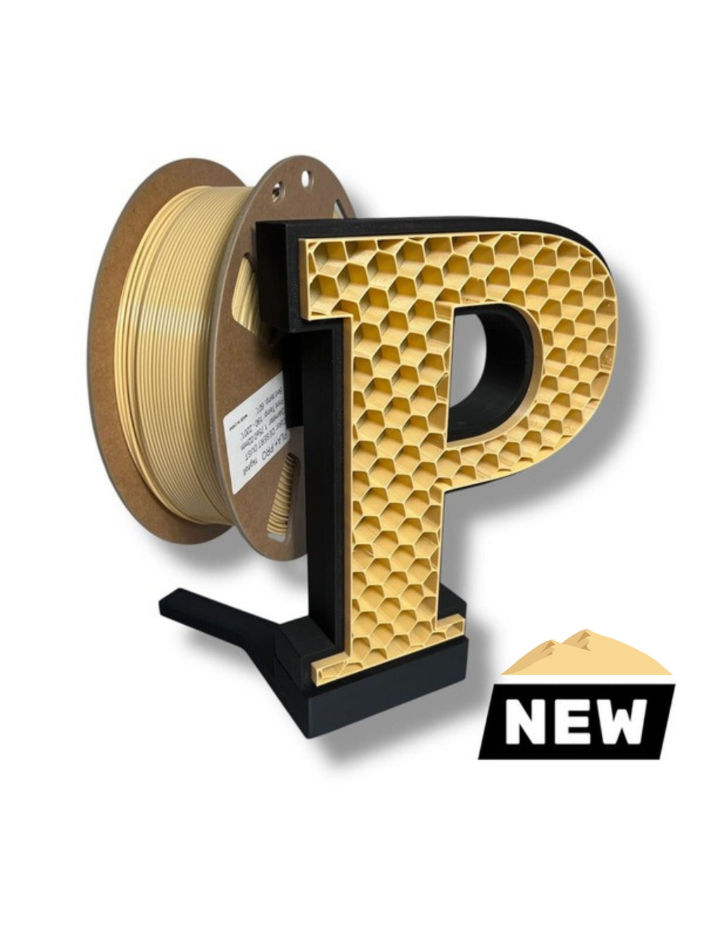 Filament 3D PLA+ PRO - DESERT DUST - 1.75mm - 1Kg