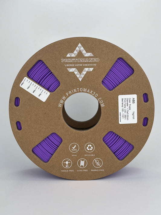 Filament 3D ABS - PURPLE - 1.75mm - 1Kg