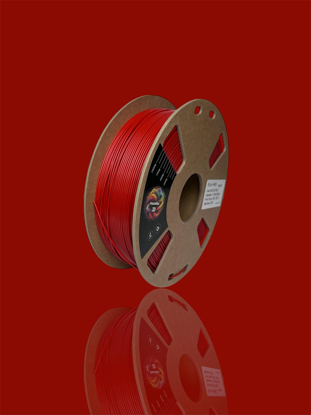 Filament 3D PLA+ PRO - BLOOD RED - 1.75mm - 1Kg