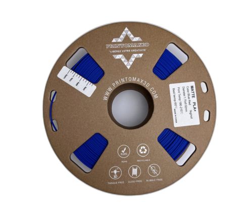 Filament 3D PLA+ MATTE DUAL COLOR - BLUE/RED - 1.75mm - 1Kg