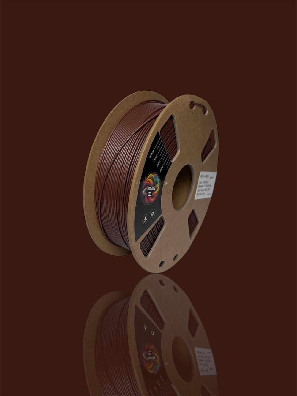 Filament 3D PLA+ PRO - CHOCOLATE - 1.75mm - 1Kg