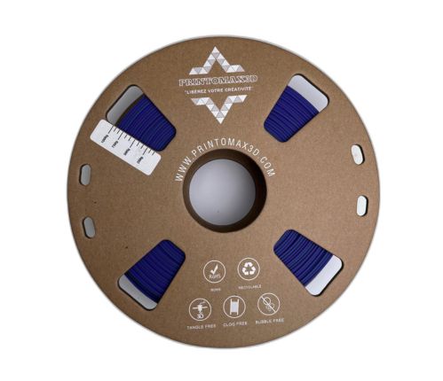 Filament 3D PLA+ MATTE DUAL COLOR - DARKPURPLE/GREEN - 1.75mm - 1Kg