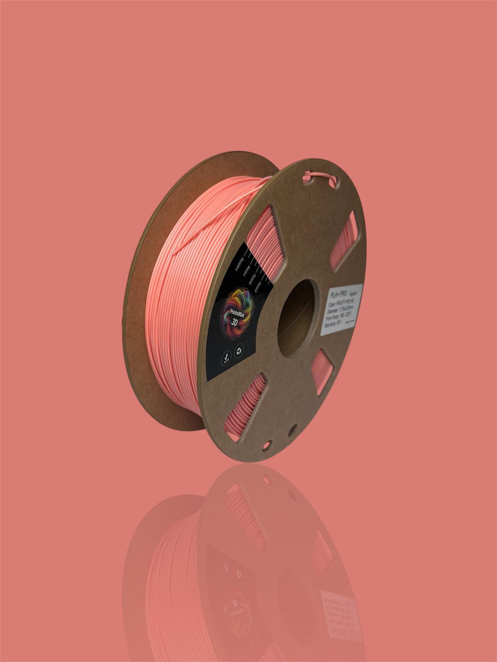 Filament 3D PLA+ PRO  - FRUITY PECHE - 1.75mm - 1Kg