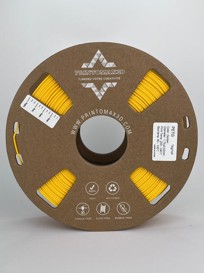 Filament 3D PETG - GOLDEN - 1.75mm - 1Kg