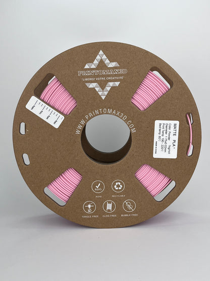 PLA+ MATTE - PINK - 1KG - 1.75mm