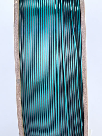 Filament 3D PLA+ SILK DUAL COLOR - DARK GREEN/BLACK - 1.75mm - 1Kg