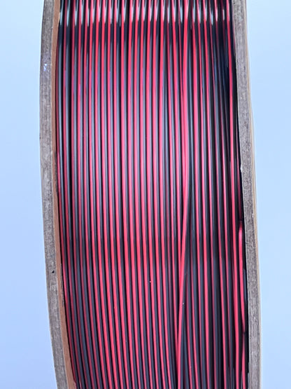 Filament 3D PLA+ SILK DUAL COLOR - RED/BLACK - 1.75mm - 1Kg
