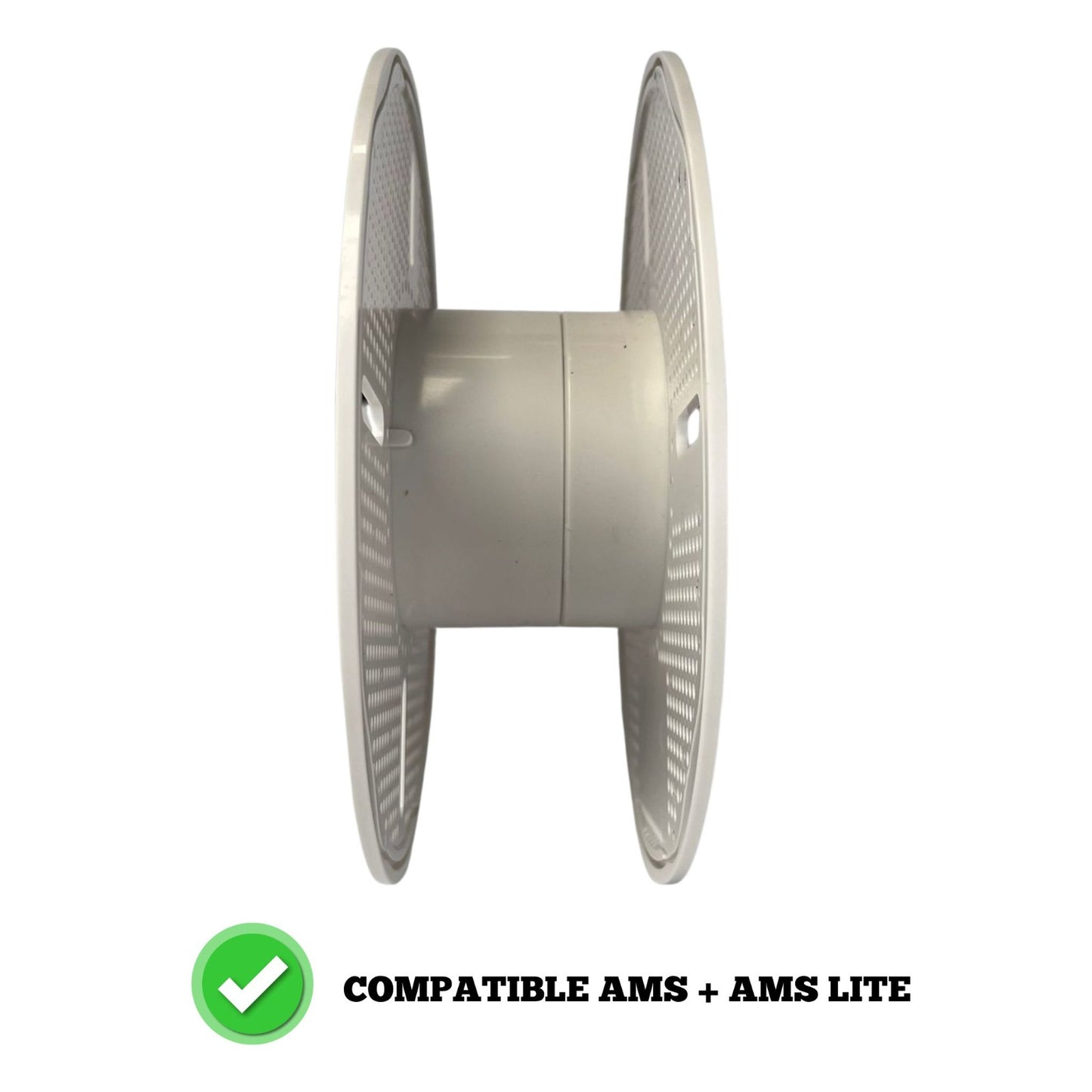 Spool vide pour filament refill Printomax 3D vue de côté
